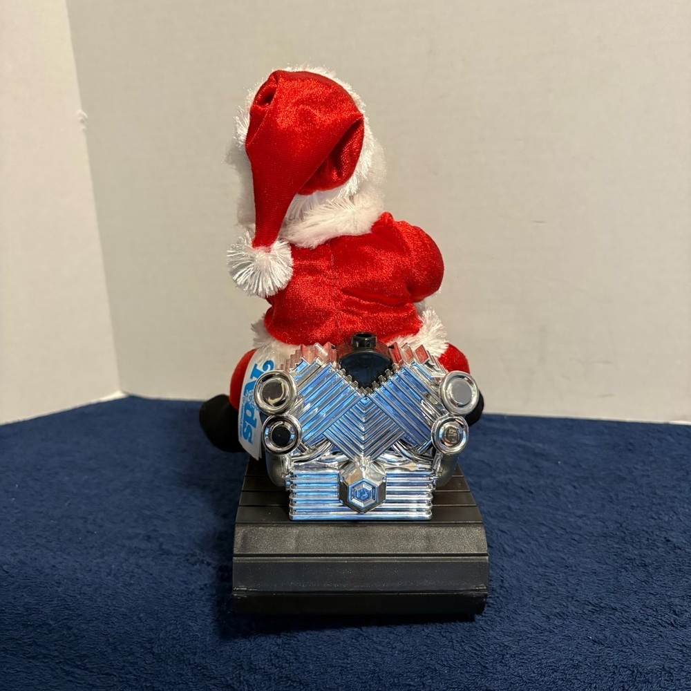 2008 ANIMATRONIC SANTA CLAUS RIDING A SNOWMOBILE "SLOW RIDE" CHRISTMAS WORKS - Picture 3 of 7